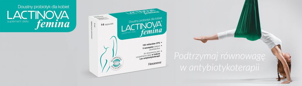 Lactinova® Femina Doustny Probiotyk Dla Kobiet Oraz Dziewcząt 4907