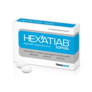 Hexatiab® Softgel kapsułki dopochwowe