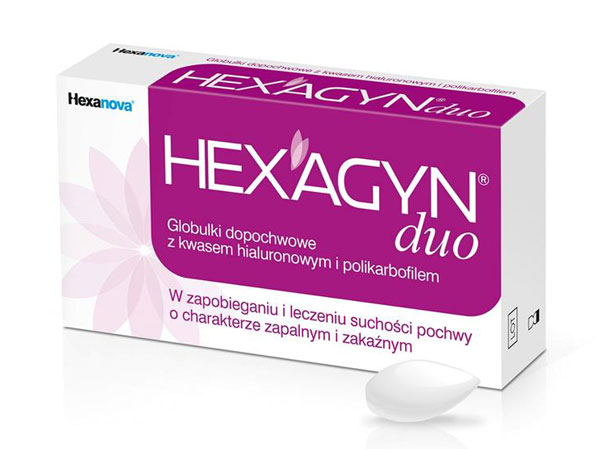Hexagyn® duo globulki dopochwowe